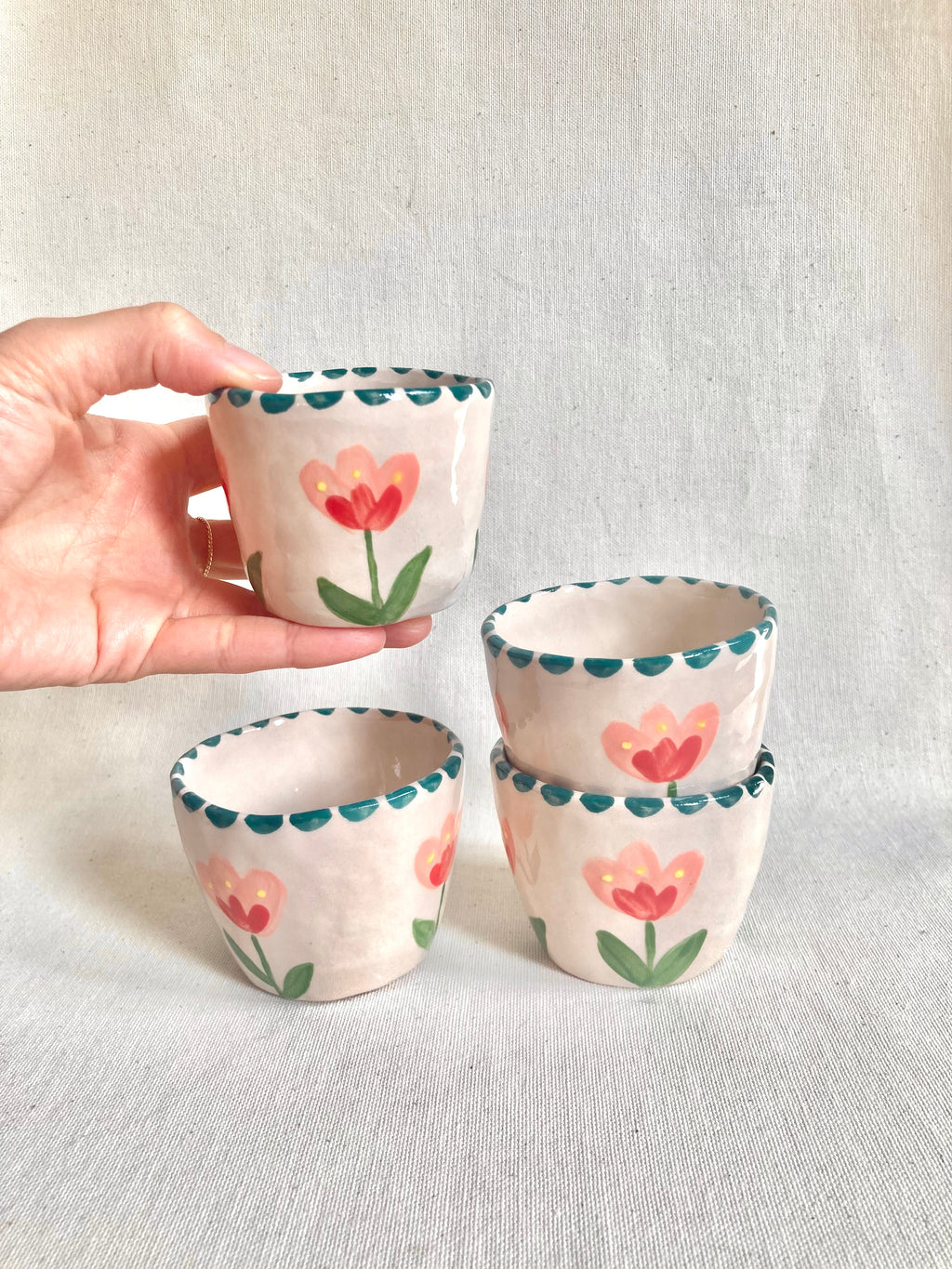 Petite tasse - Fleurs