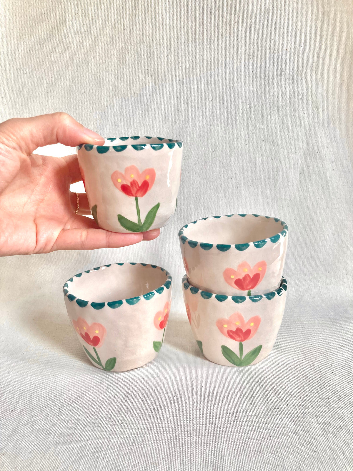 Petite tasse - Fleurs