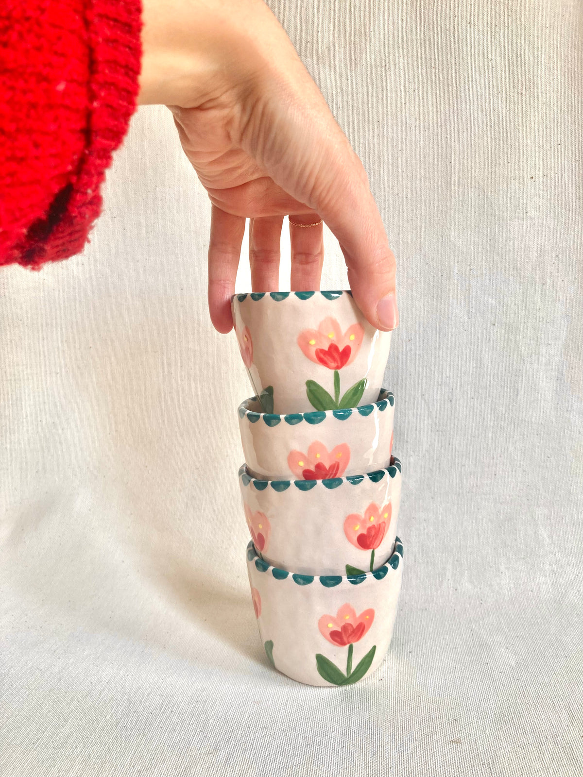 Petite tasse - Fleurs