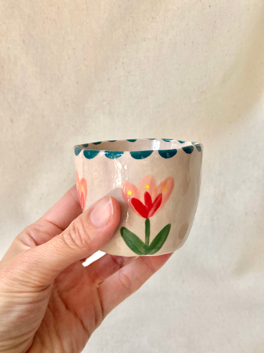 Petite tasse - Fleurs