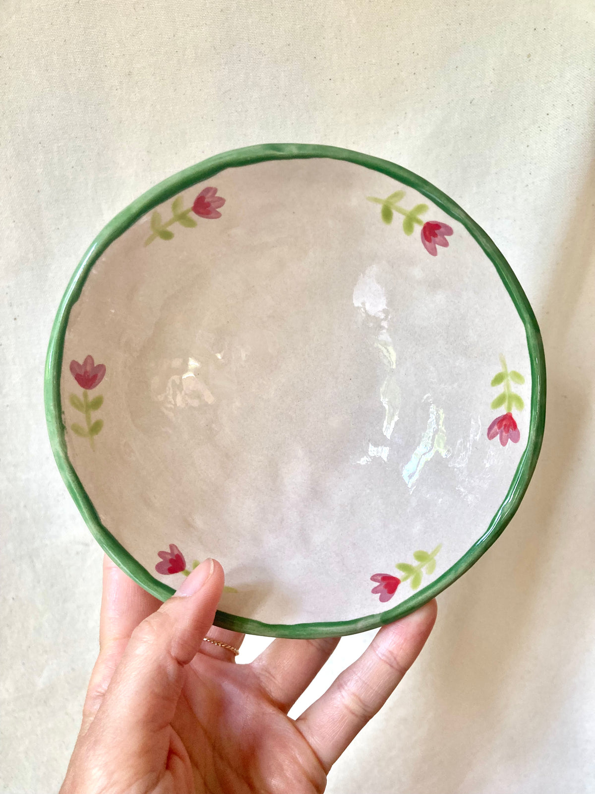 Bol - Couronne de fleurs