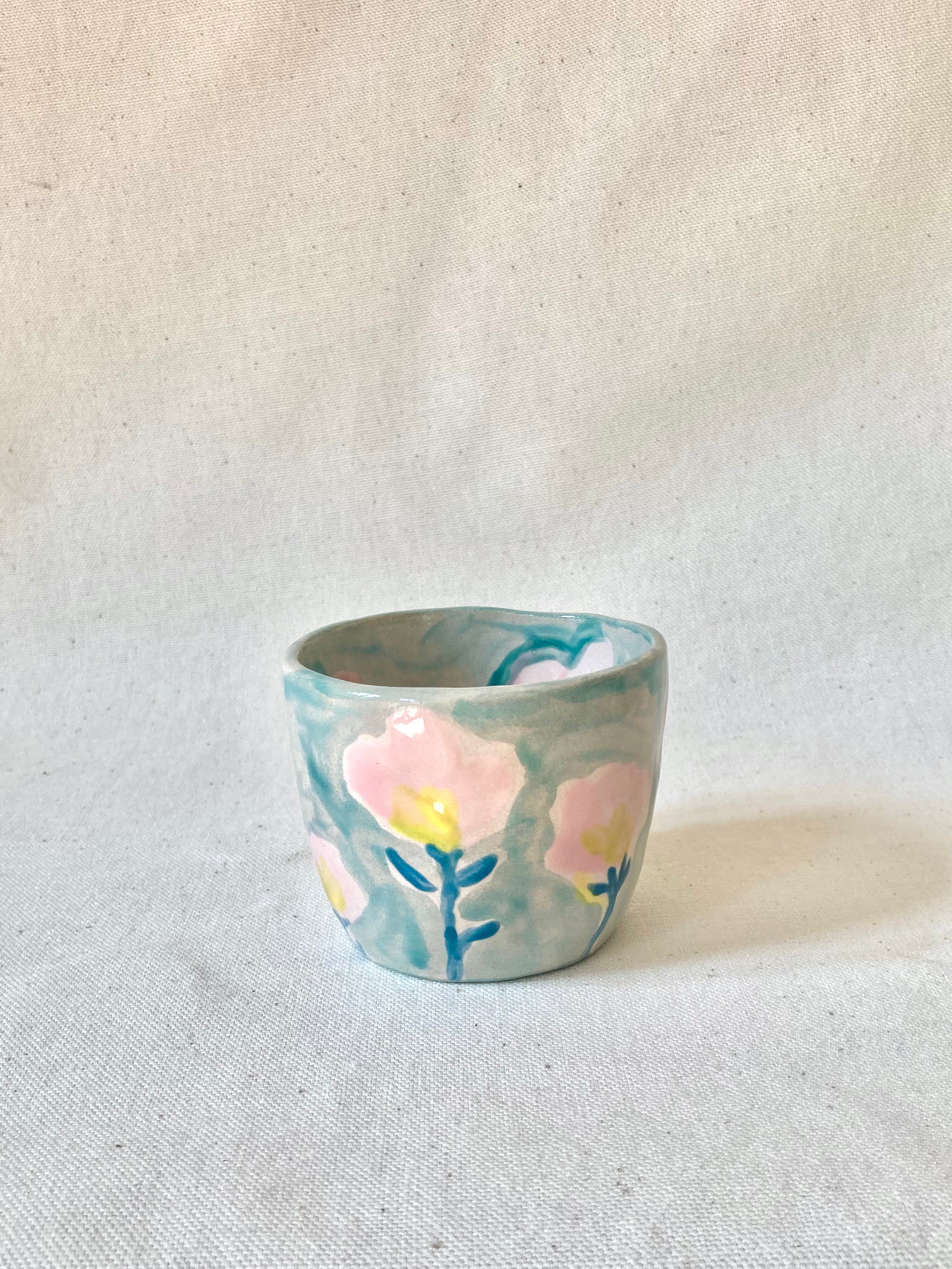 Petite tasse - Fleurs