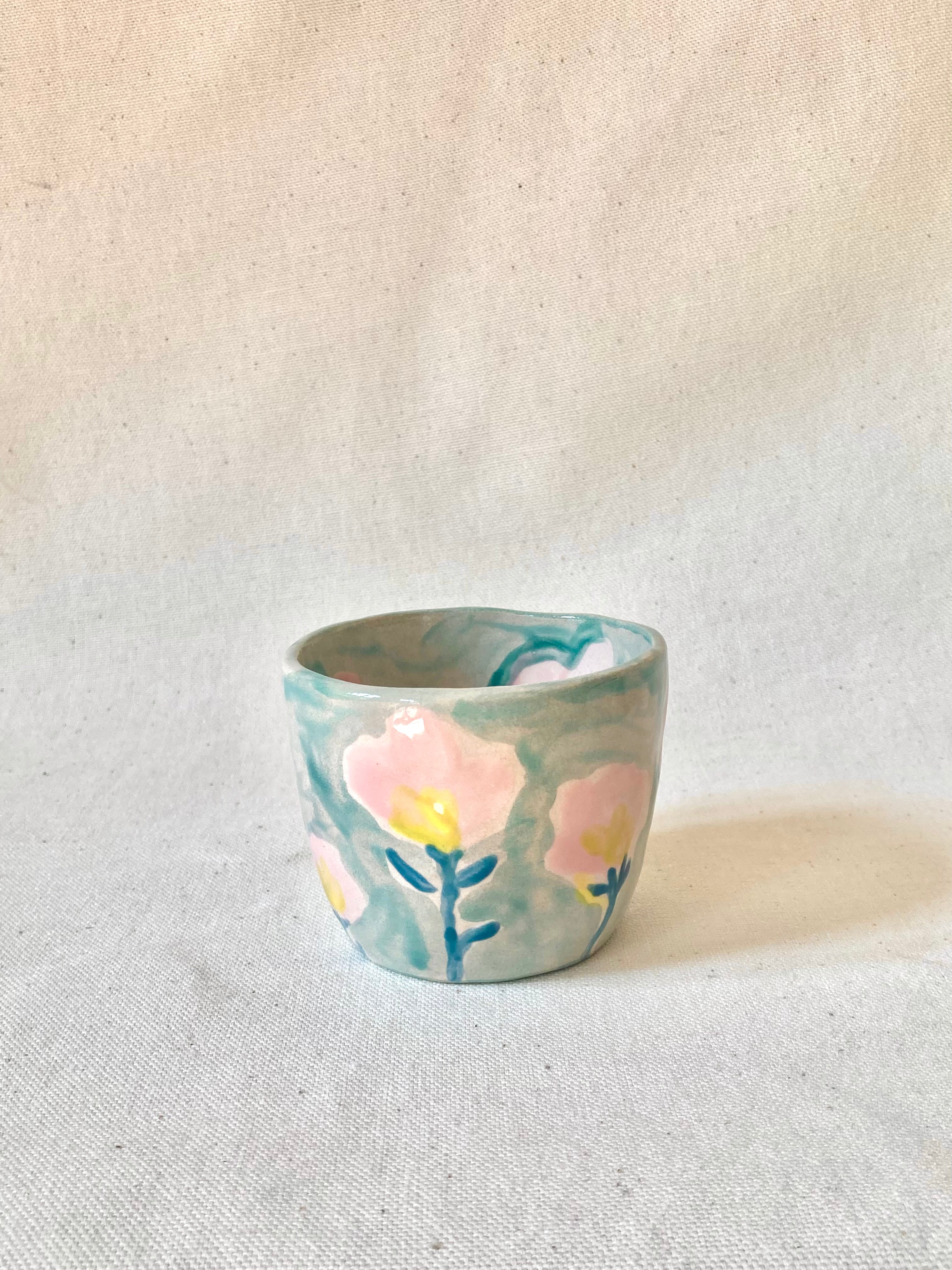 Petite tasse - Fleurs