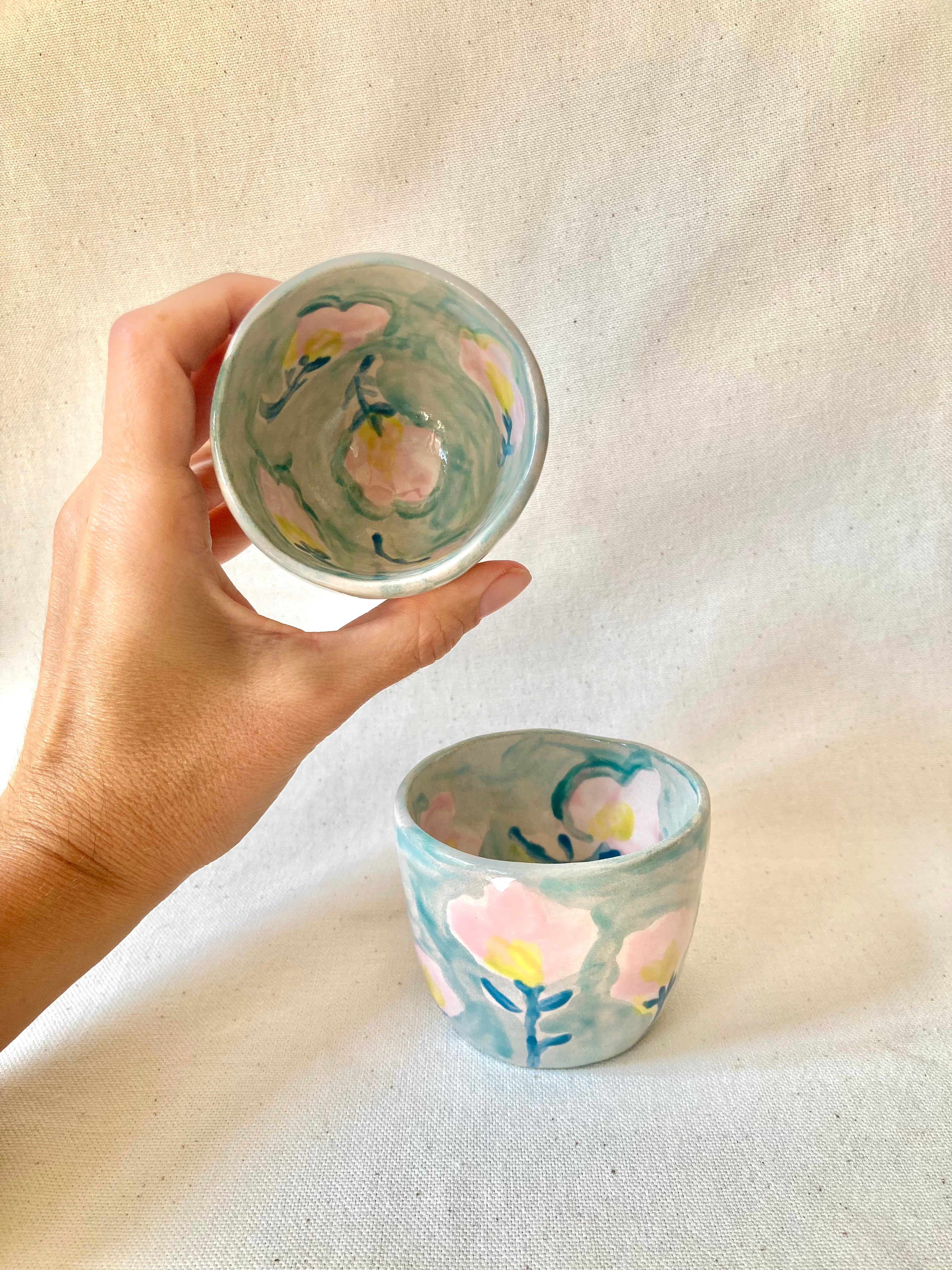 Petite tasse - Fleurs
