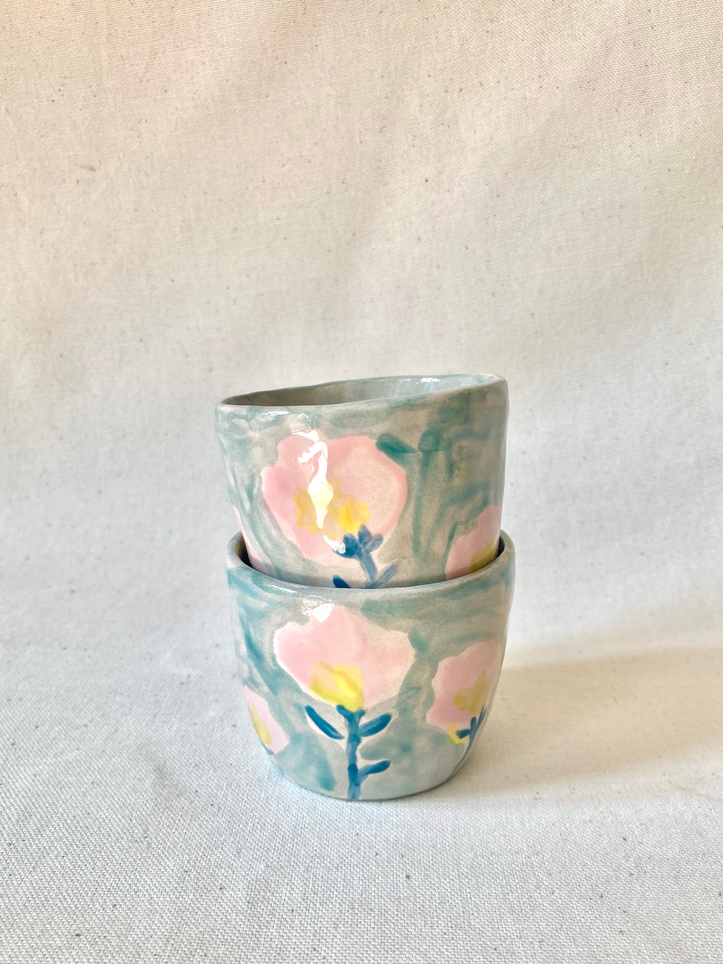 Petite tasse - Fleurs