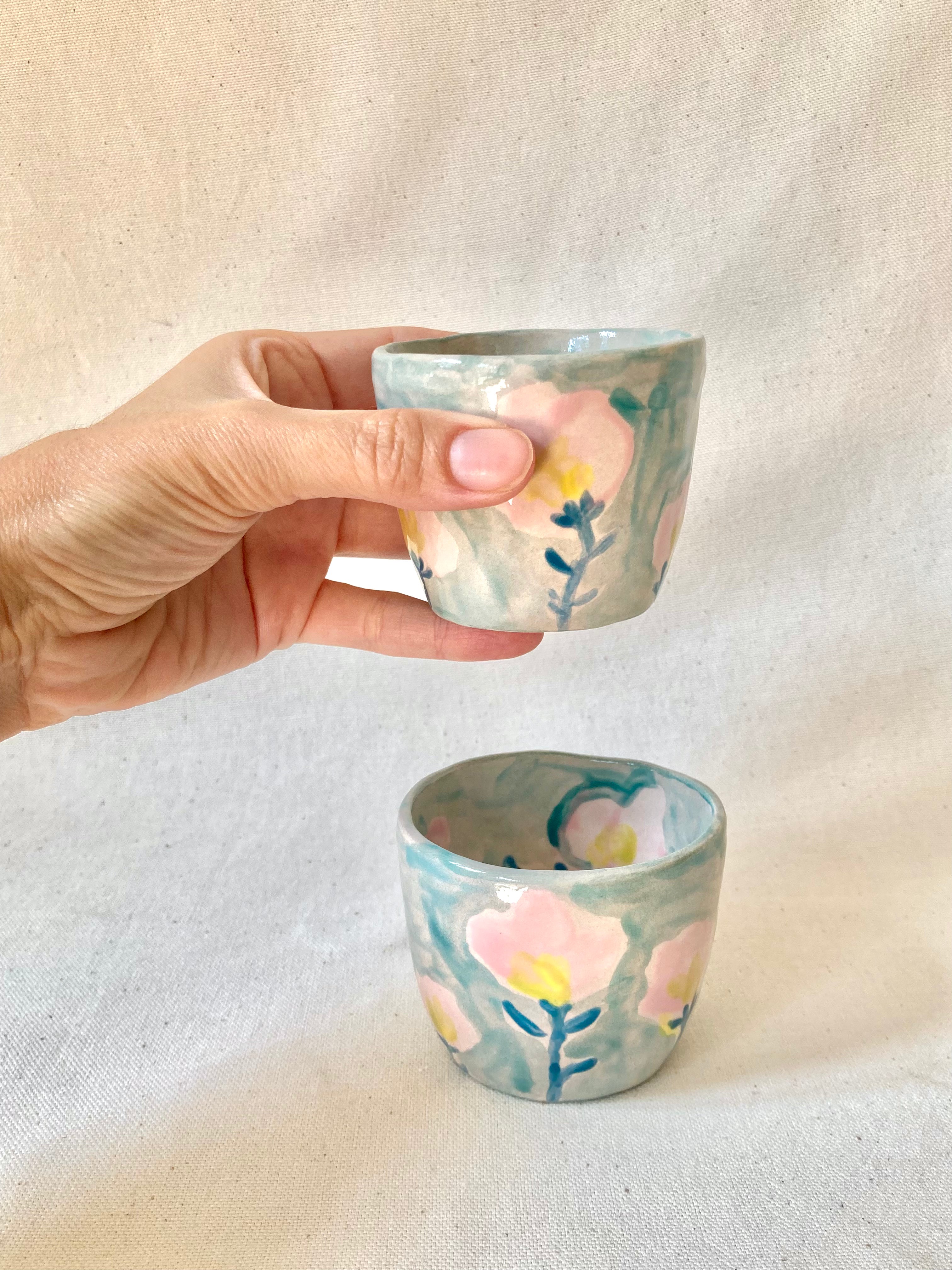 Petite tasse - Fleurs