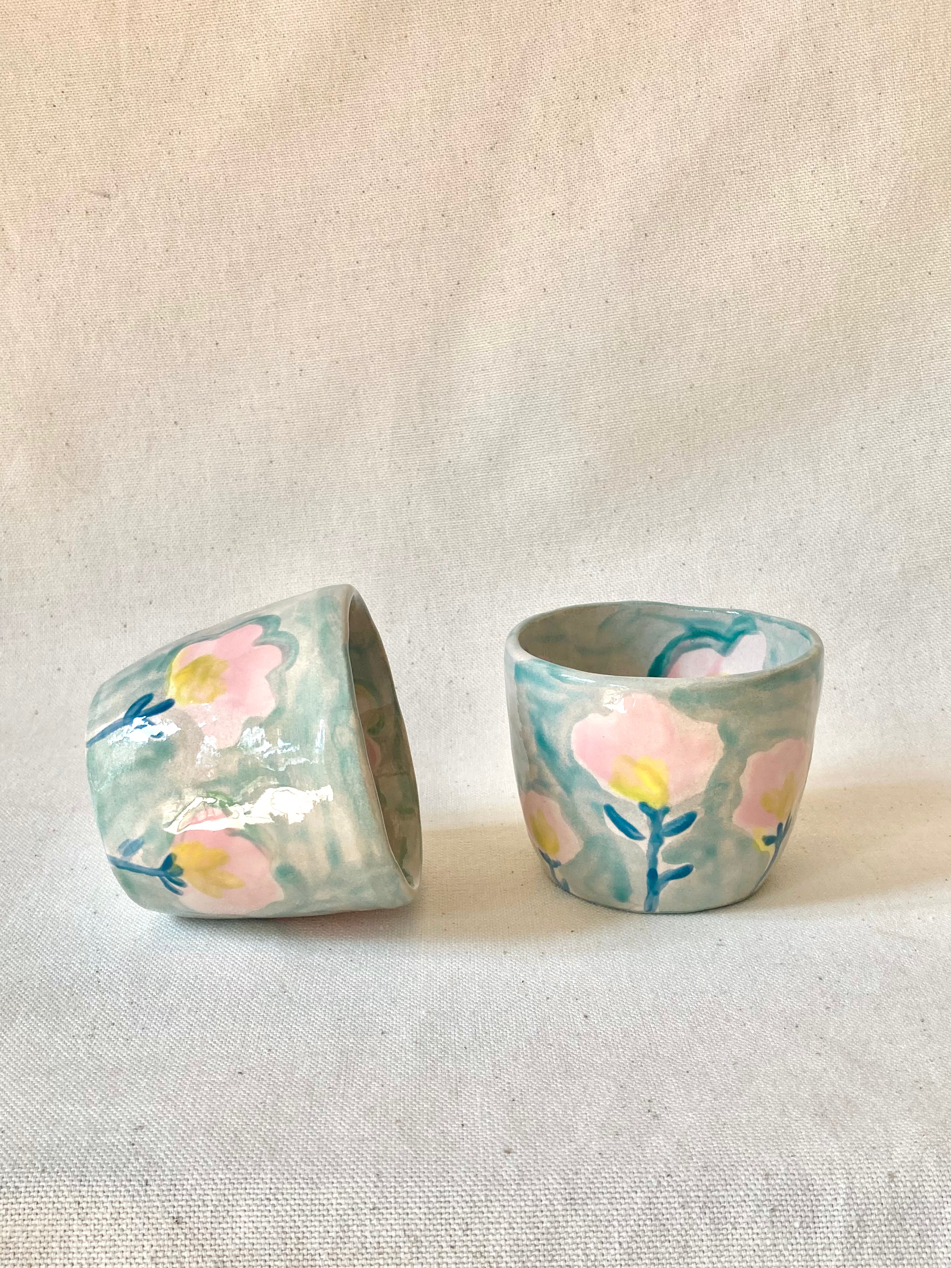 Petite tasse - Fleurs