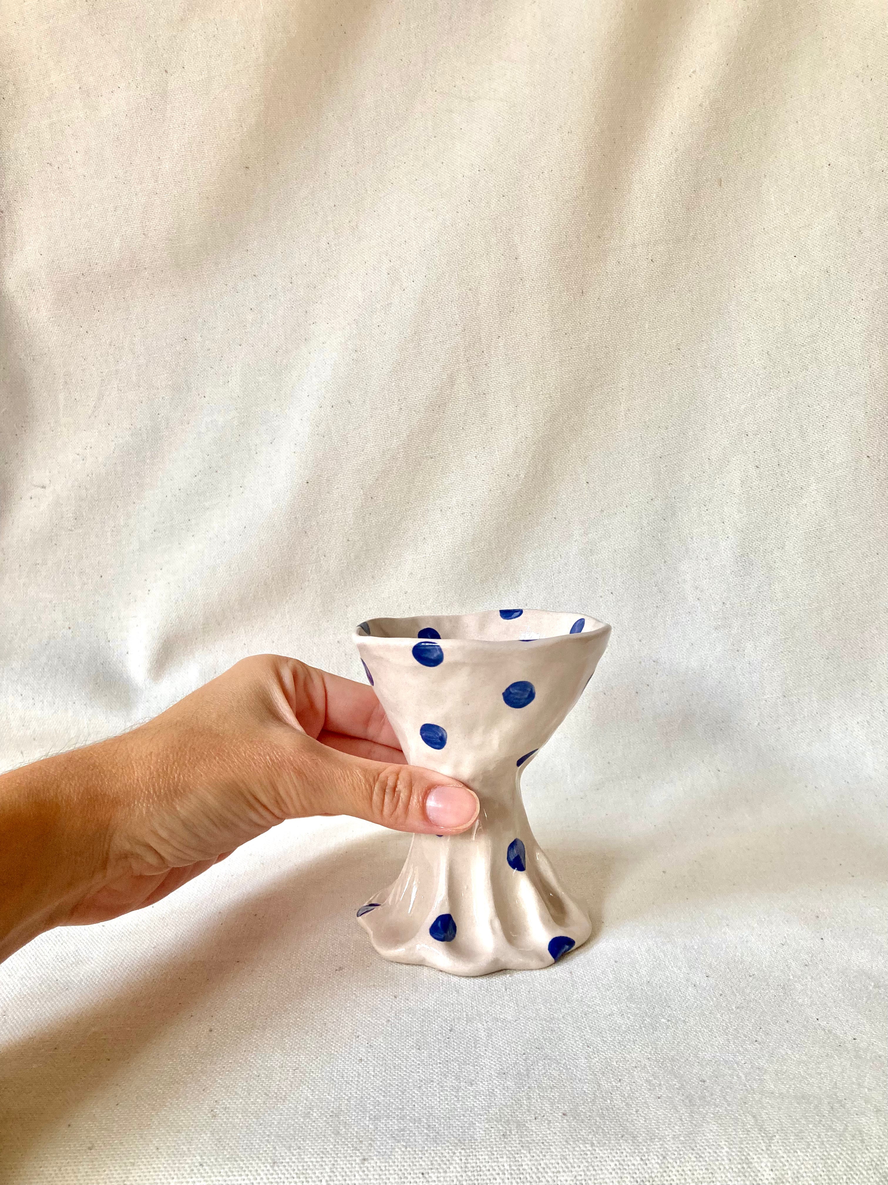 Petite coupe décorative - Pois