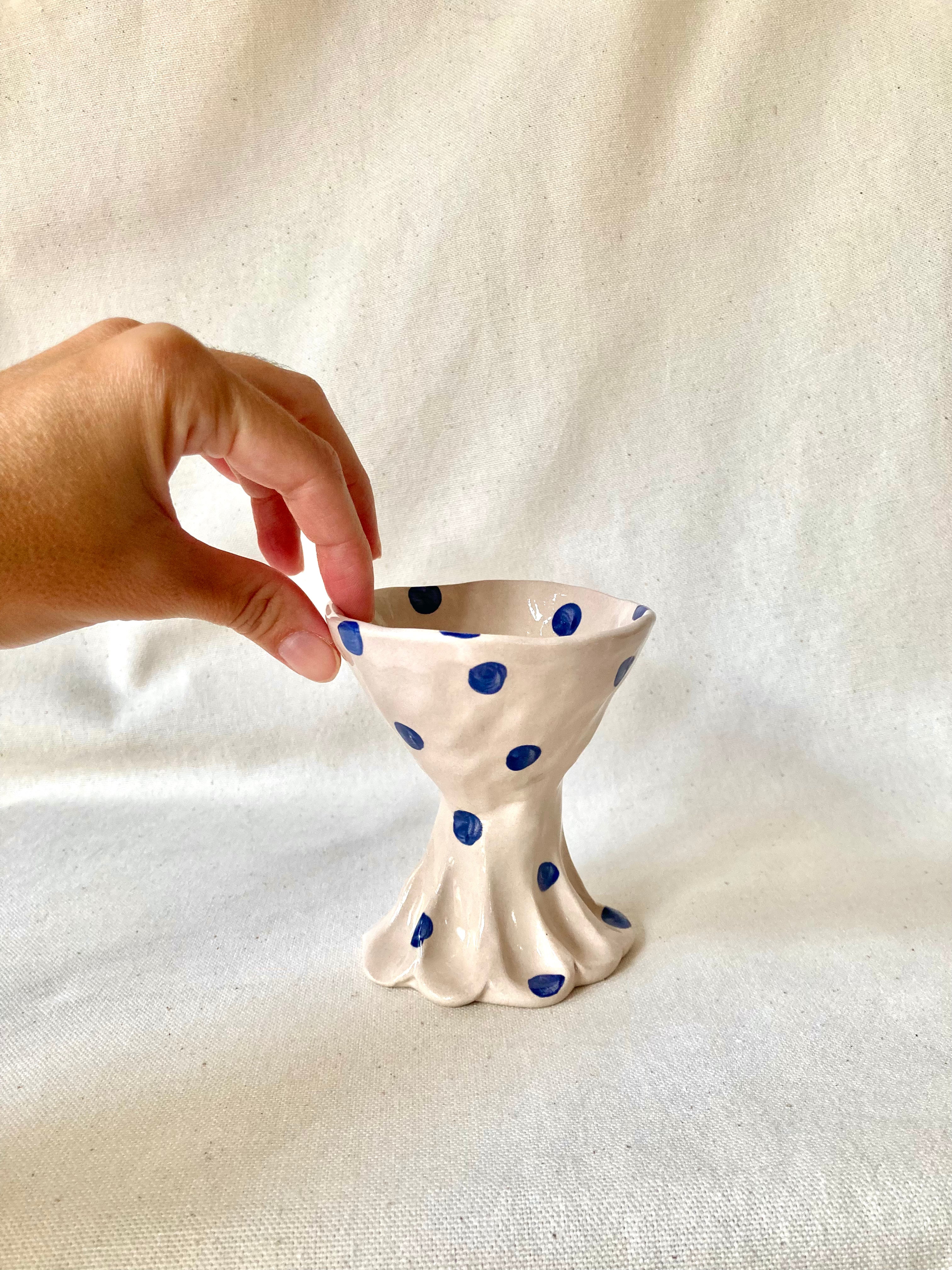 Petite coupe décorative - Pois