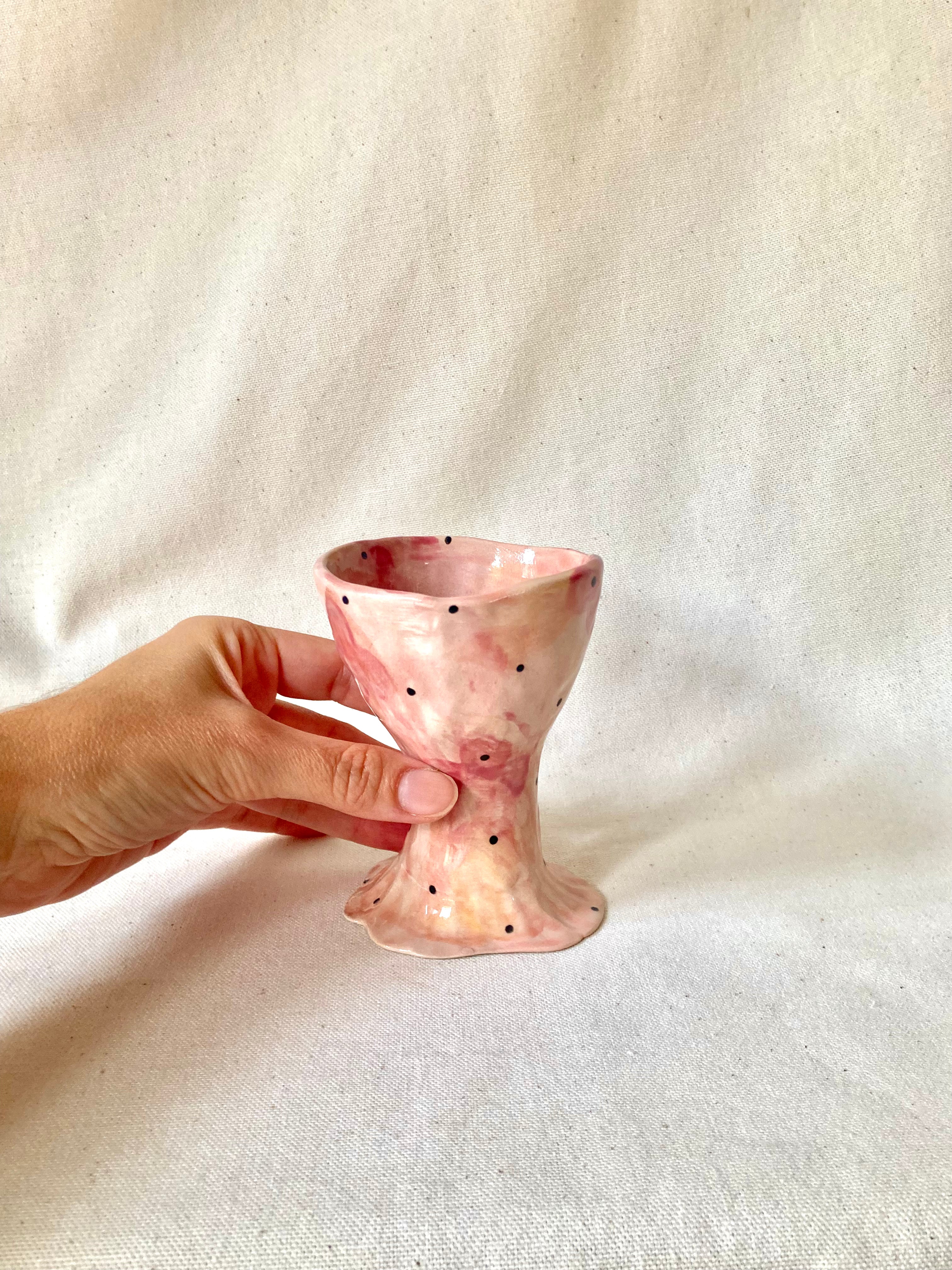 Petite coupe décorative - Rose