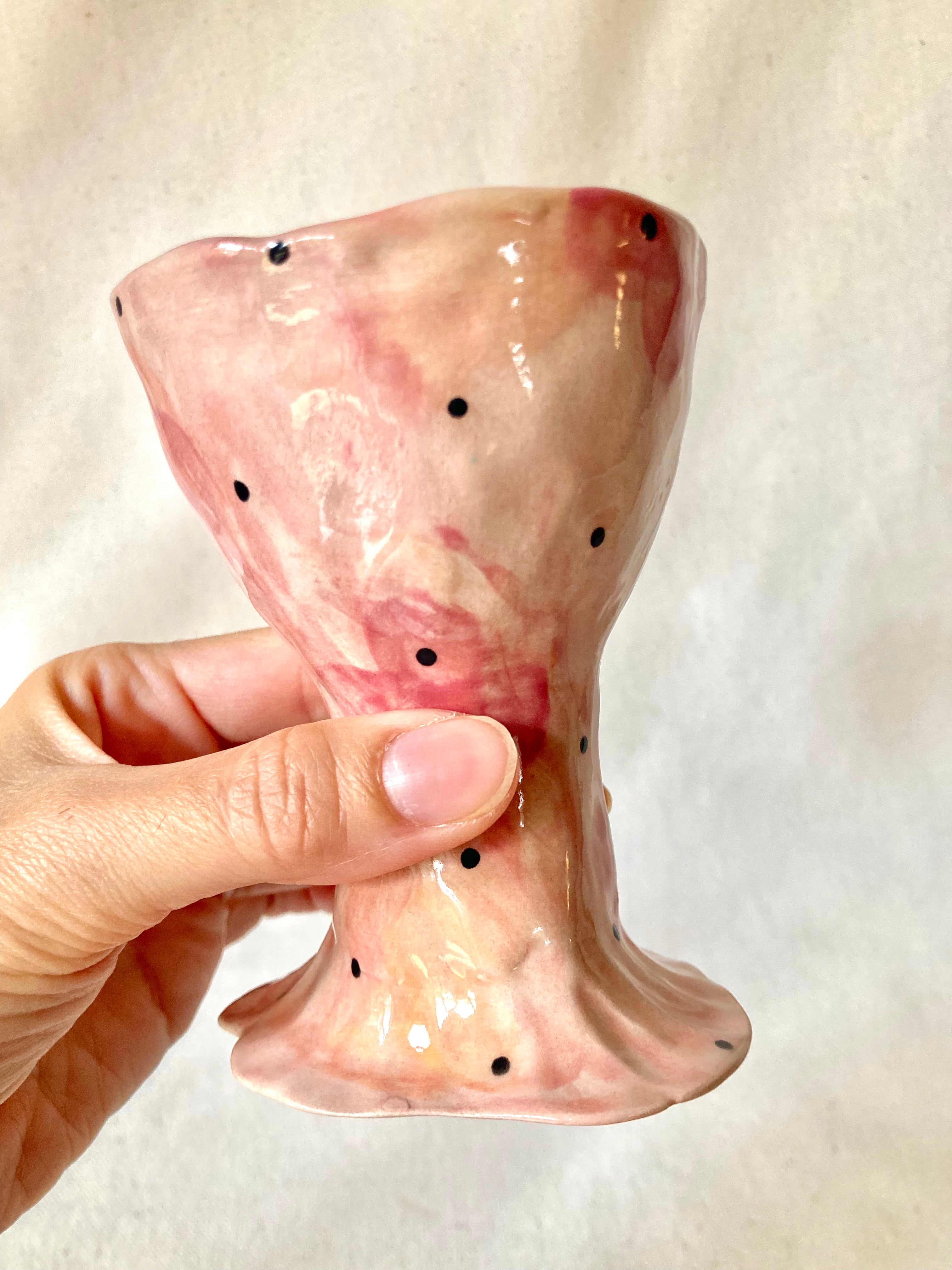 Petite coupe décorative - Rose