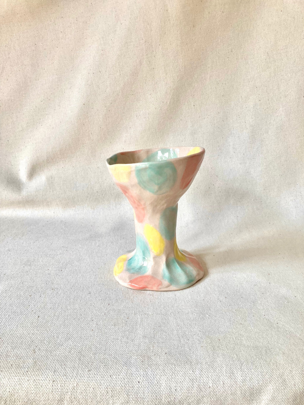 Petite coupe décorative - Pastels