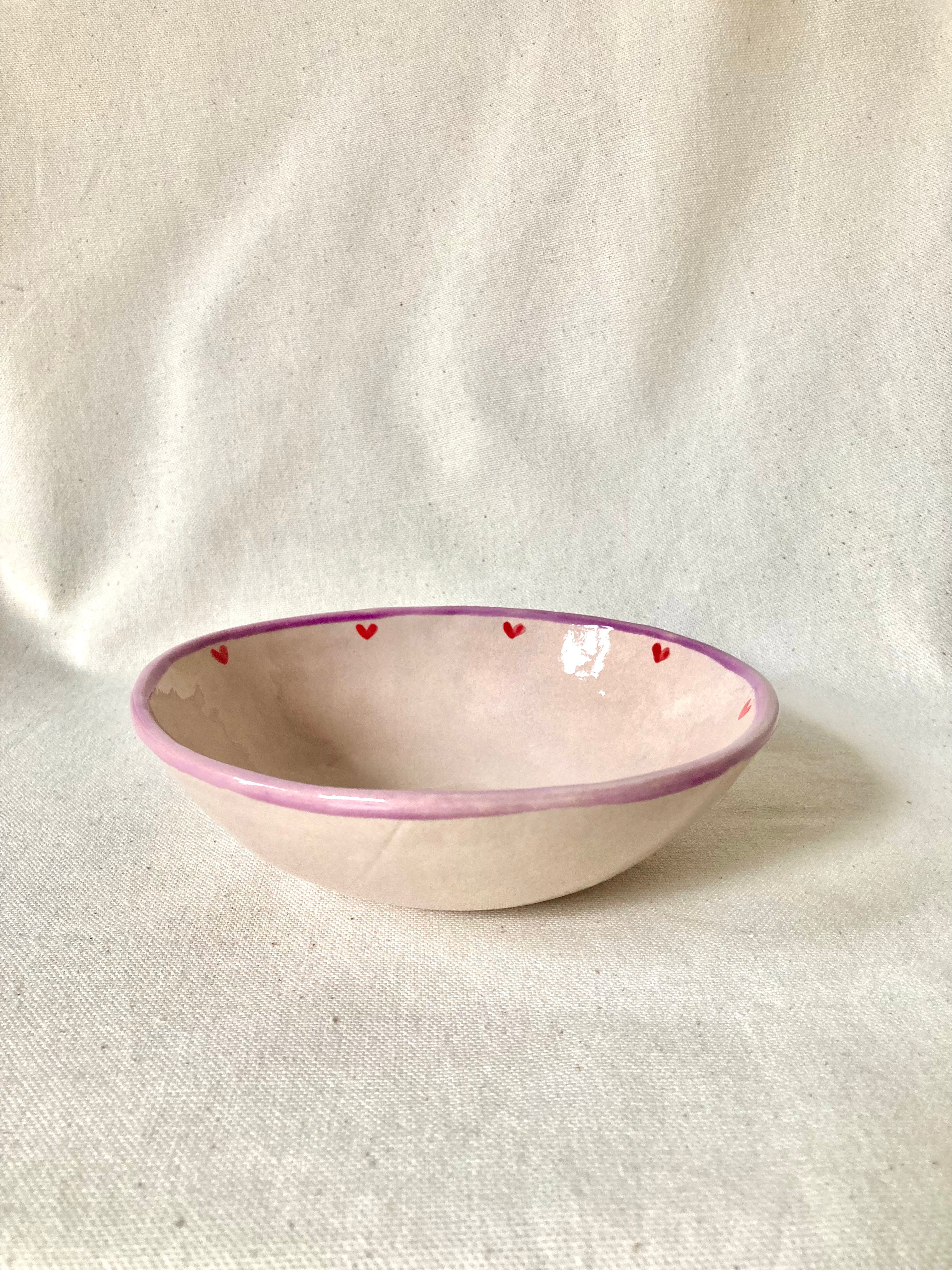 Bol - Couronne de coeurs