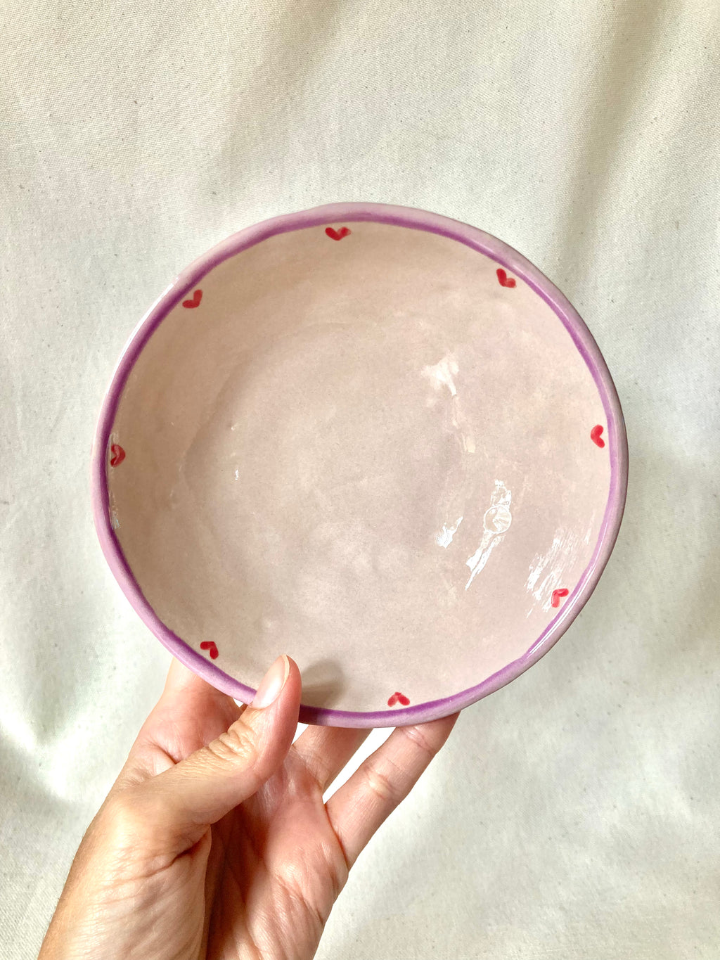 Bol - Couronne de coeurs