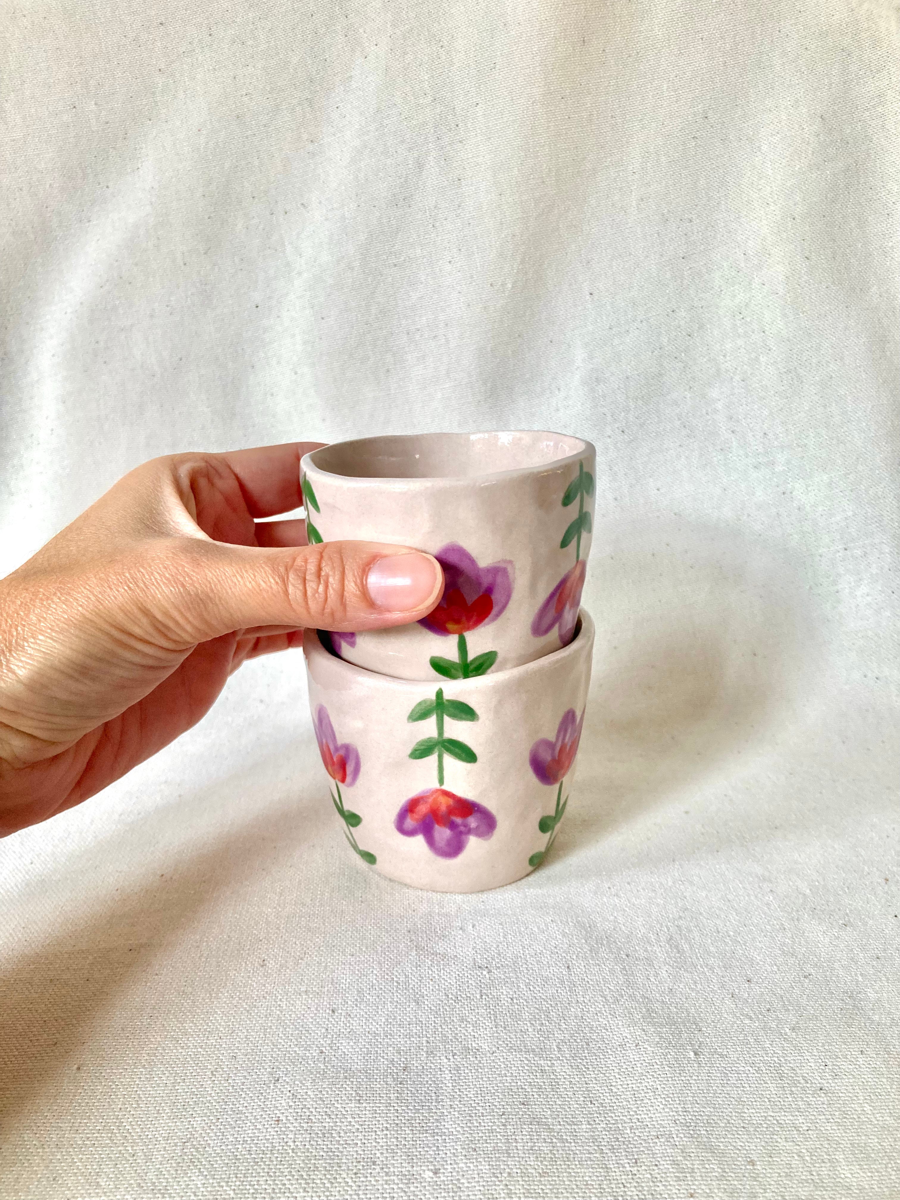 Petite tasse - Fleurs