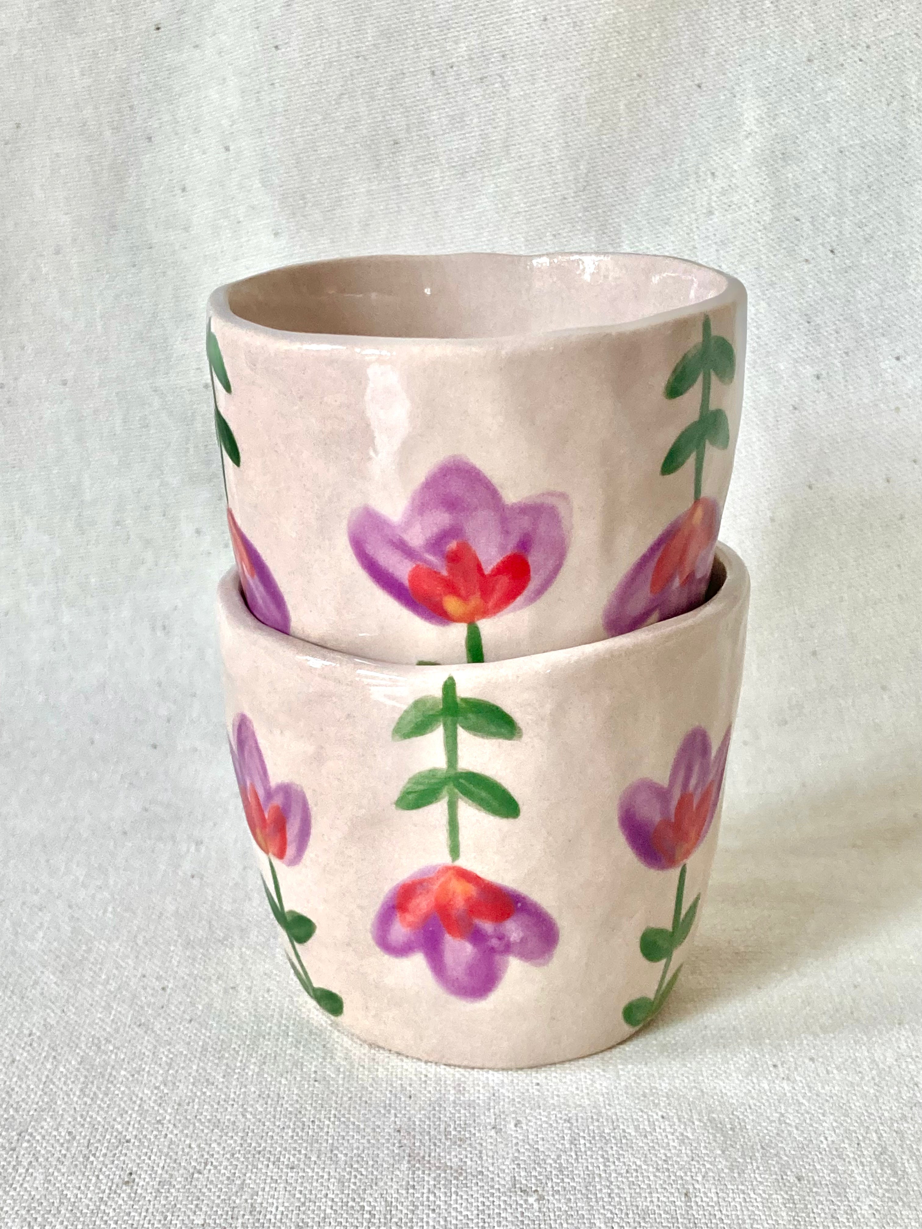 Petite tasse - Fleurs