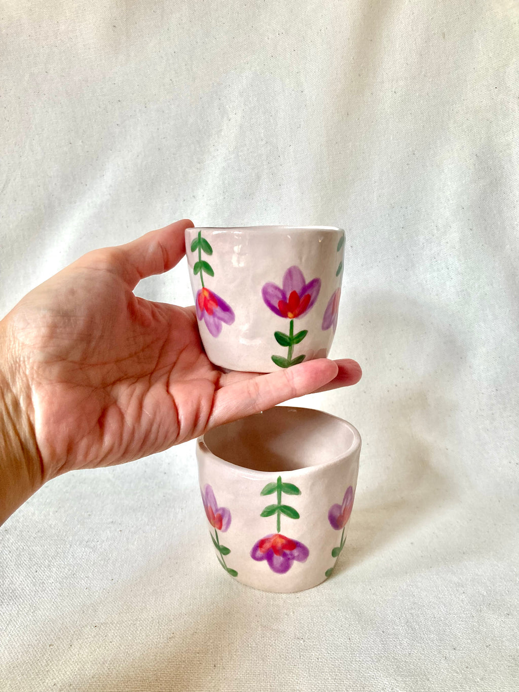 Petite tasse - Fleurs