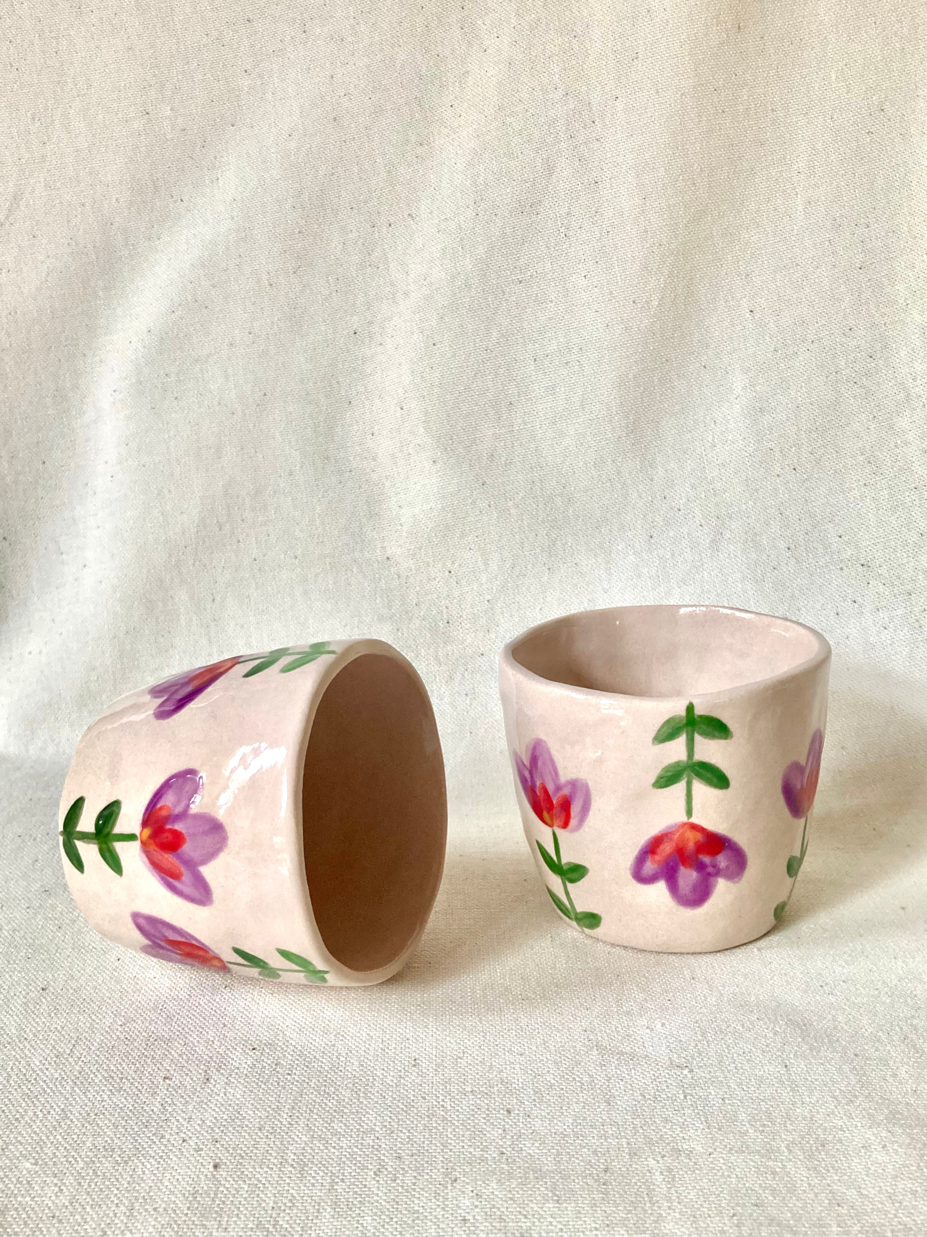 Petite tasse - Fleurs