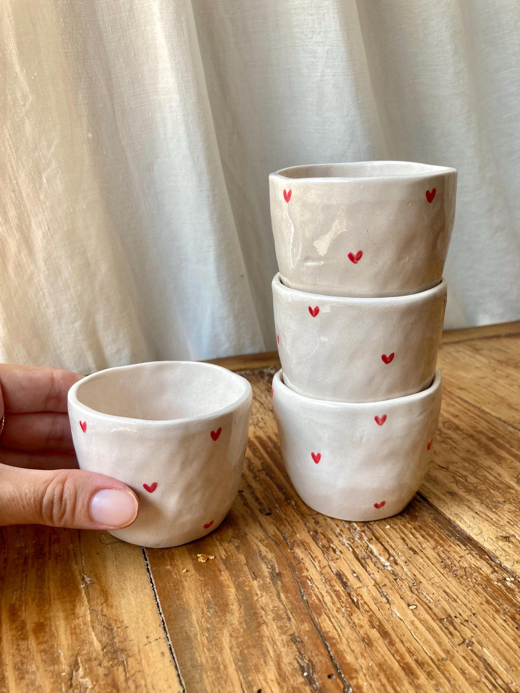 Petite tasse - Coeurs