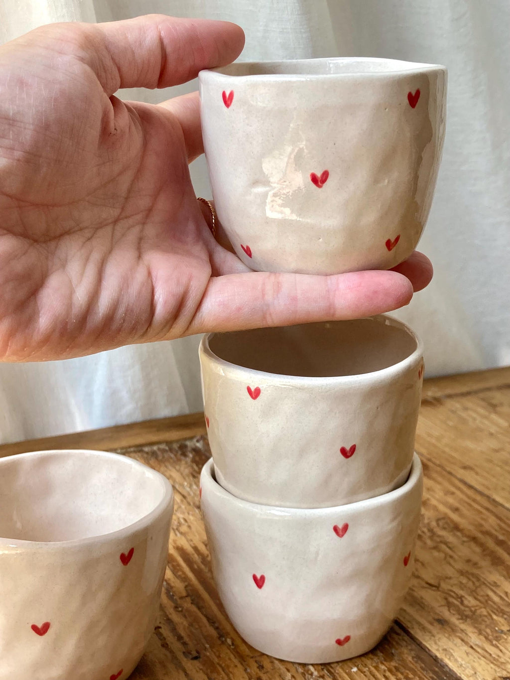 Petite tasse - Coeurs