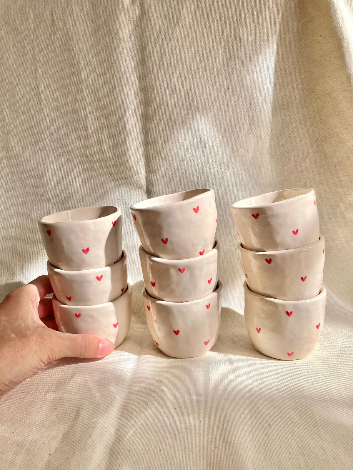 Petite tasse - Coeurs