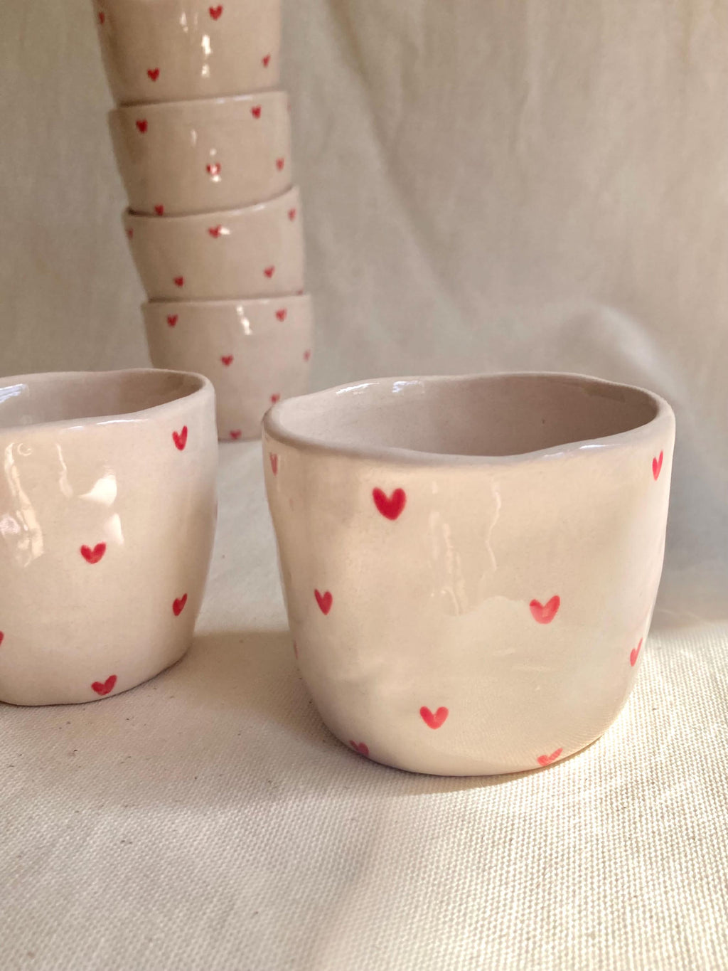 Petite tasse - Coeurs