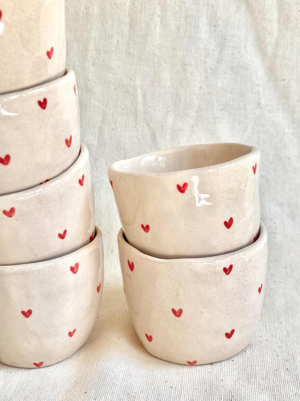 Petite tasse - Coeurs