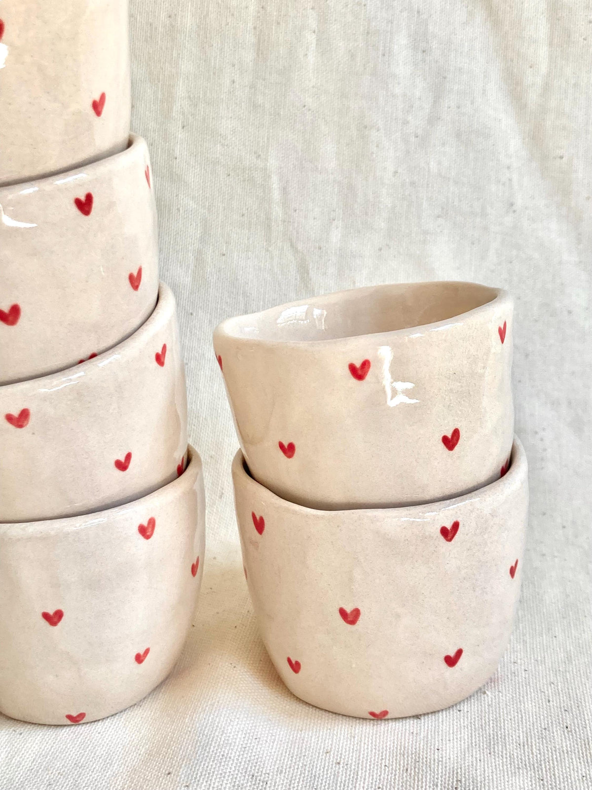 Petite tasse - Coeurs