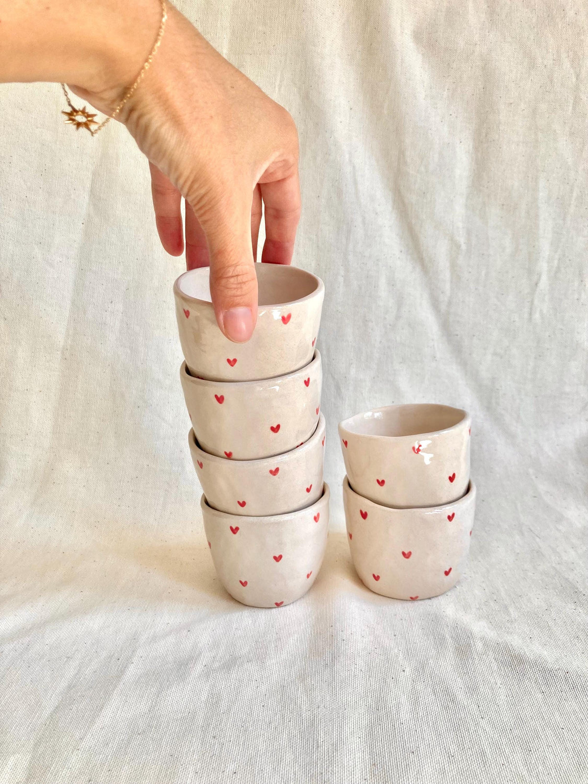 Petite tasse - Coeurs