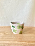 Tasse céramique fleurs sauges