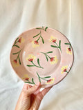 Assiette creuse céramique illustrée poétique