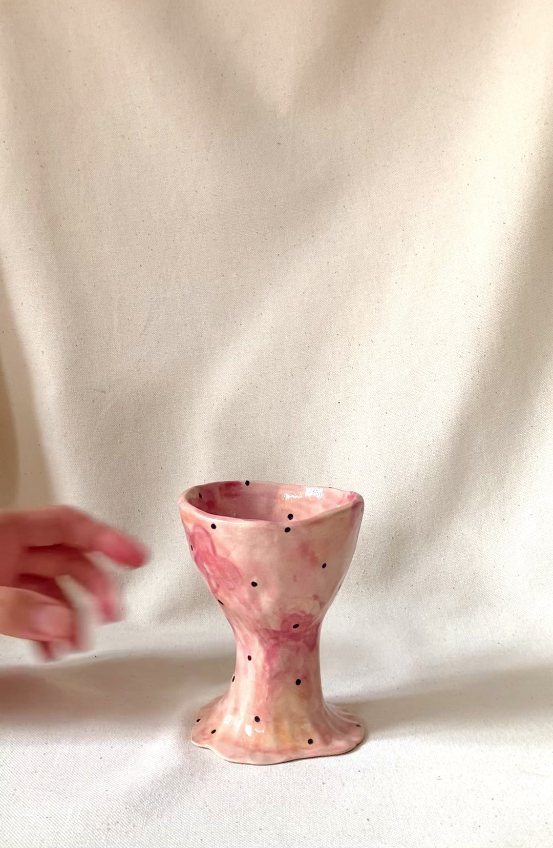 Petite coupe décorative - Rose