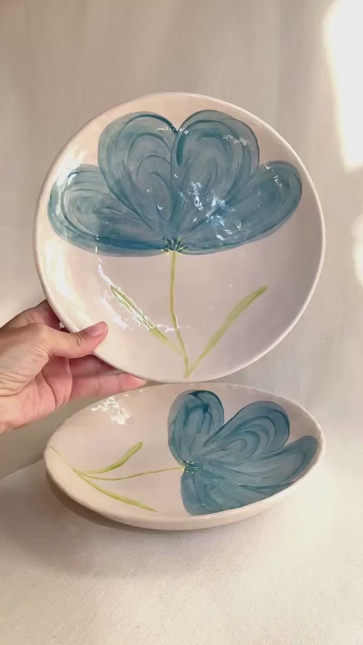 Deep plate - Flower