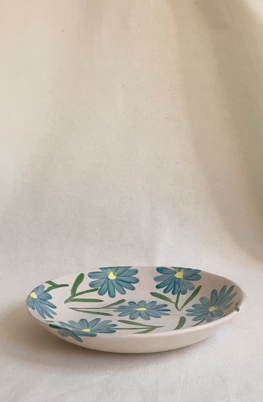 Assiette creuse - Marguerites