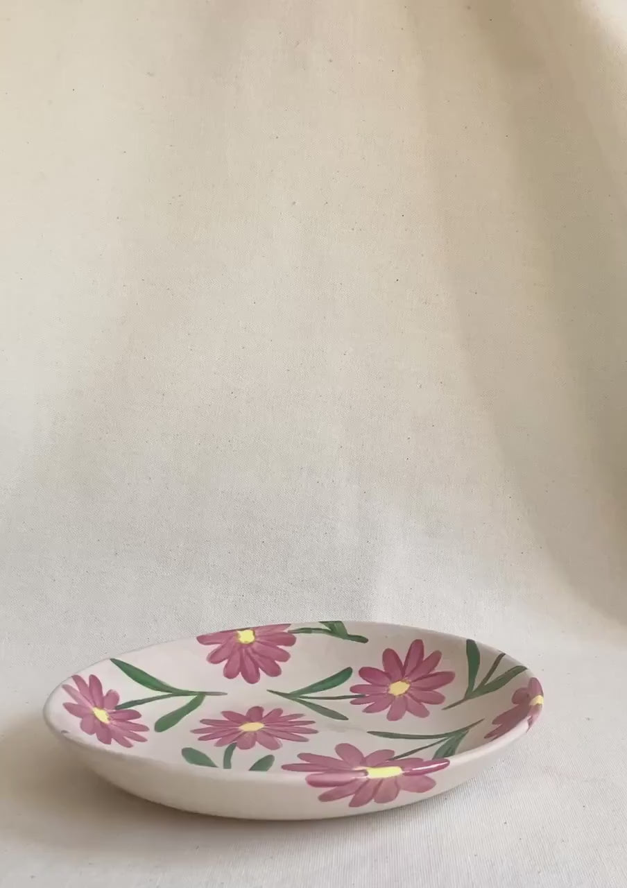 Assiette creuse - Marguerites