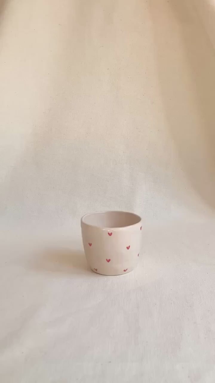 Petite tasse - Coeurs