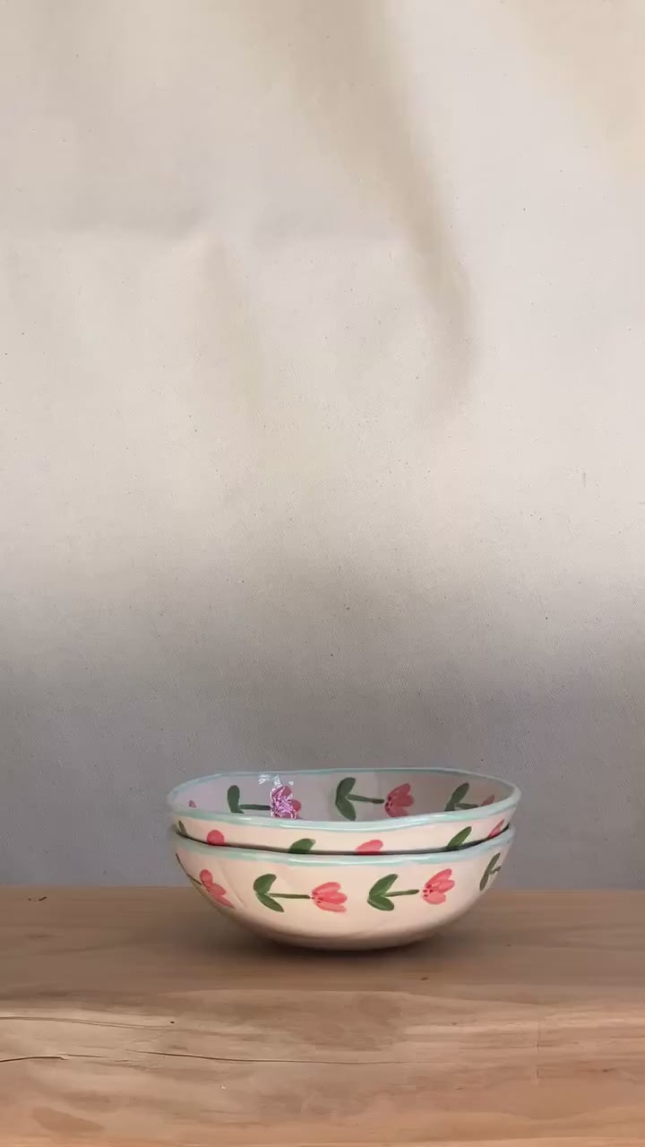 Bol - Couronne de fleurs