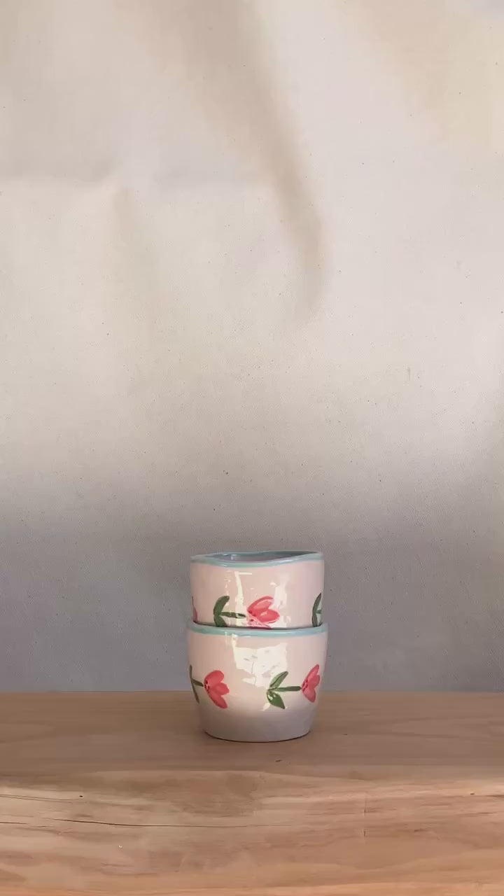 Petite tasse - Fleurs