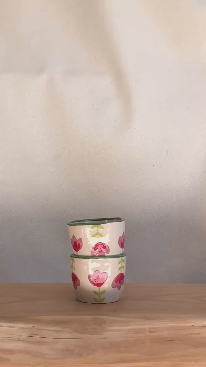 Petite tasse - Fleurs