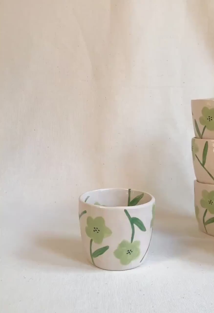 Petite tasse - Fleurs