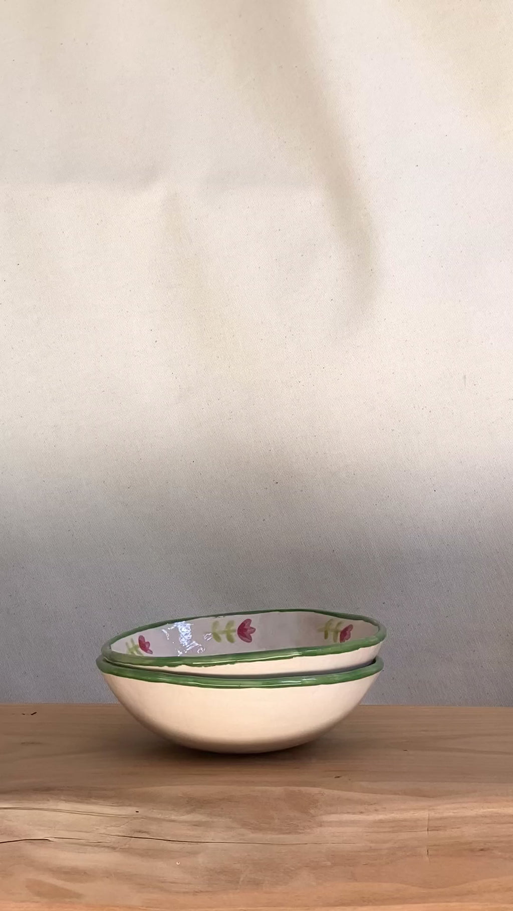 Bol - Couronne de fleurs