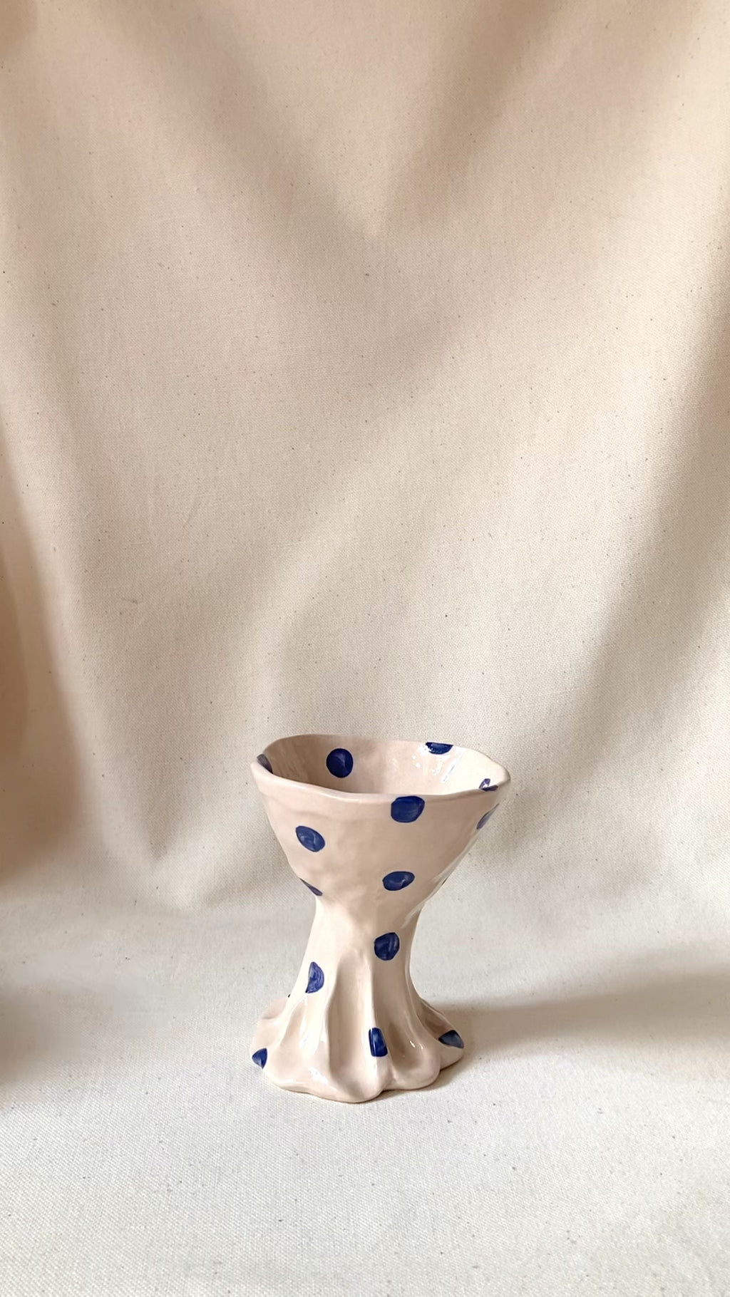 Petite coupe décorative - Pois